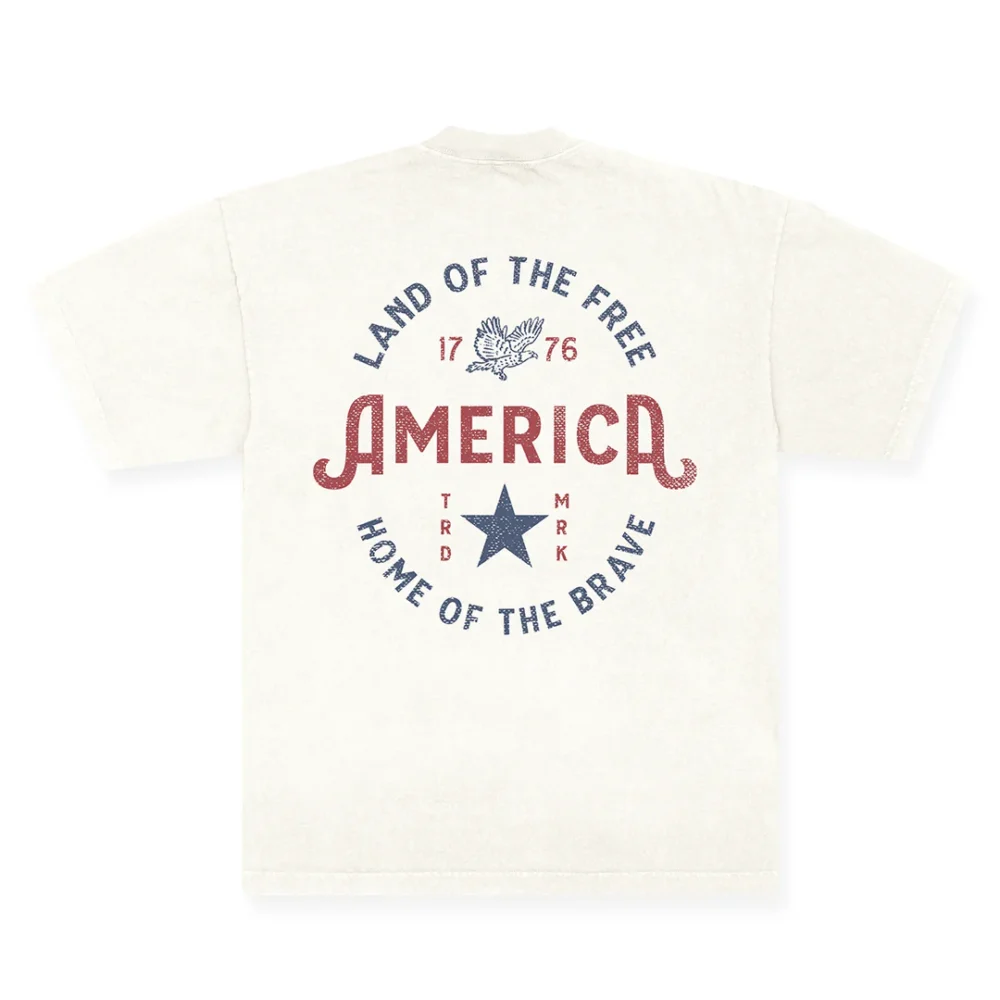 America, Land Of The Free T-Shirt - Image 2