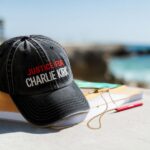 Charlie Kirk Patriotic Washed Hat