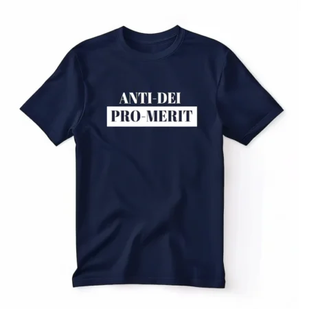 CharlieKirk Anti DEI Pro Merit Tee