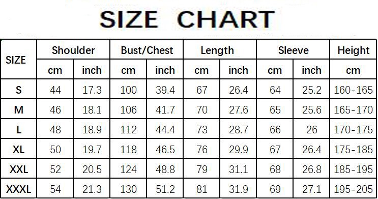 Hoodie-Size-Chart